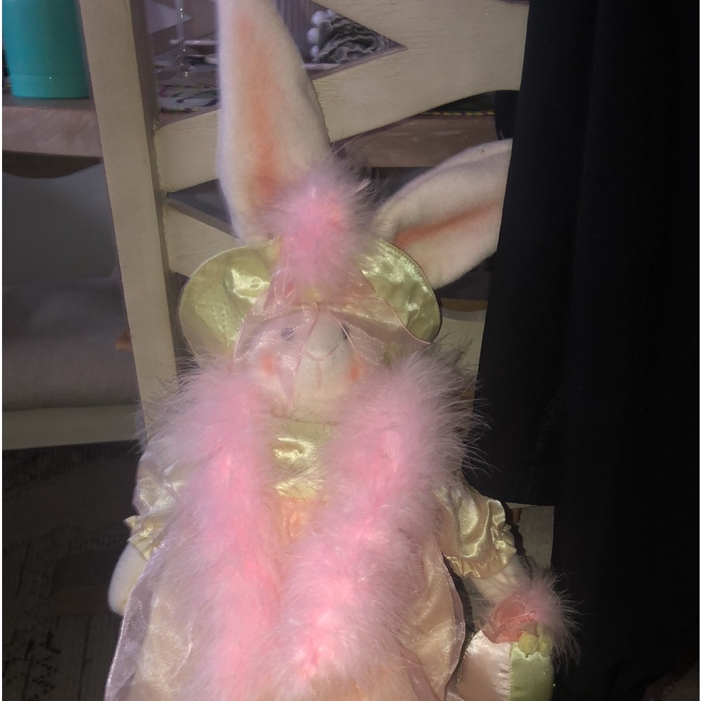 Large stuffed bunny